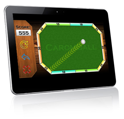 Mobilní hra pro Android - CaromBall